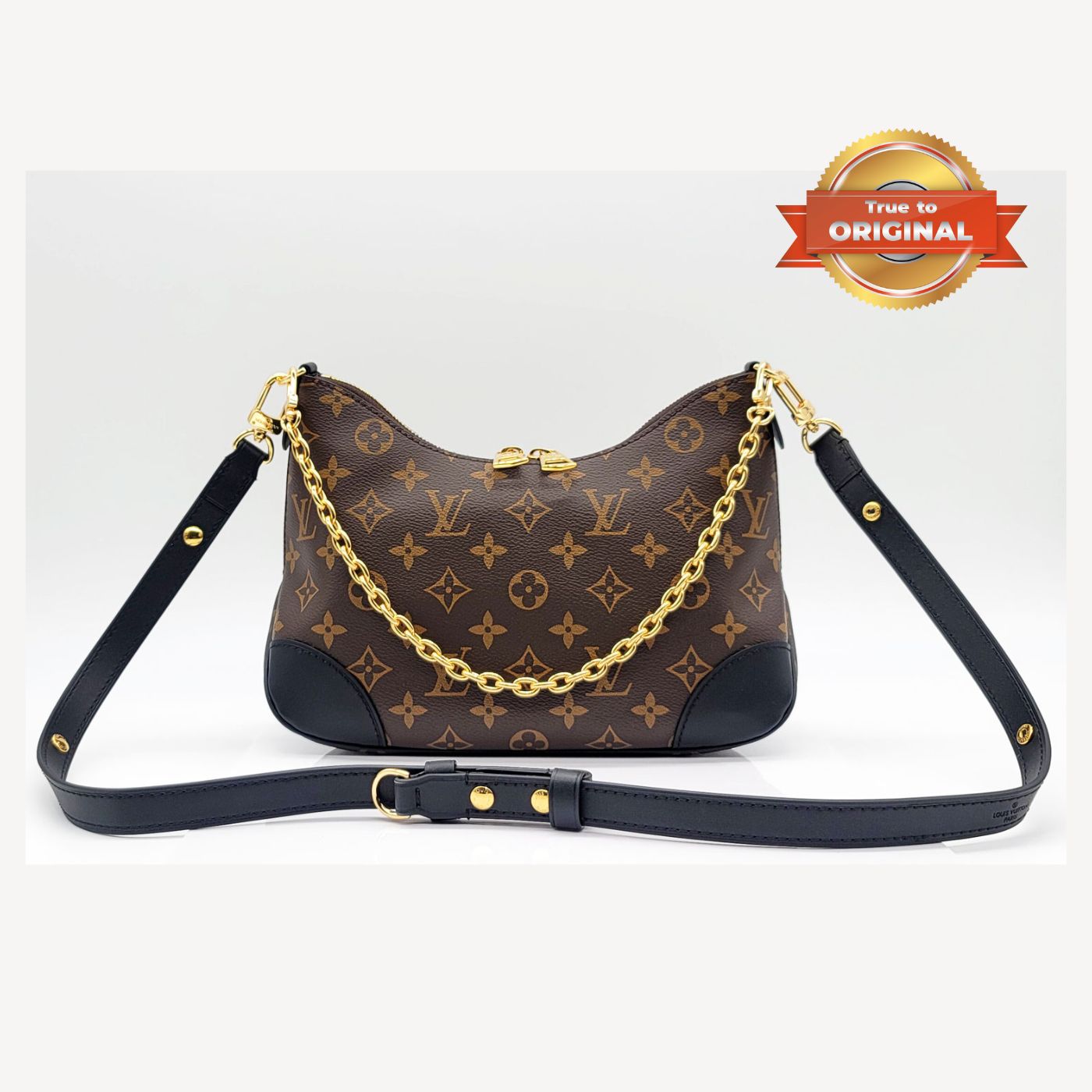 [True-to-ORIGINAL] Louis Vuitton Boulogne Monogram Canvas Brown For Women 11.4in/29cm